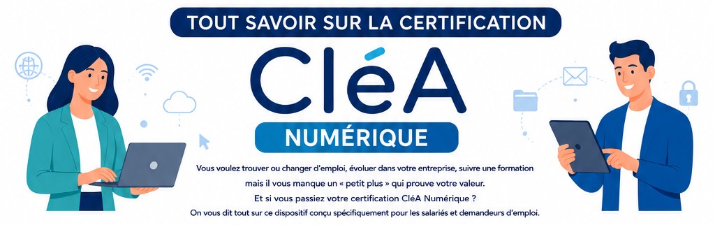 Visuel CléA numérique